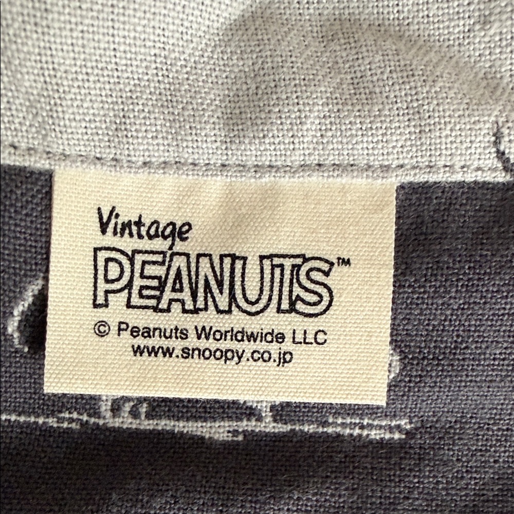 Snoopy 'Fun Party!' Canvas Tote Bag from Tokyo, Japan. - Picture 5 of 6